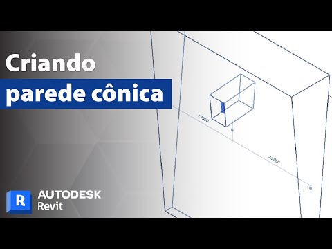 Criando paredes cônicas com o Autodesk Revit 2023