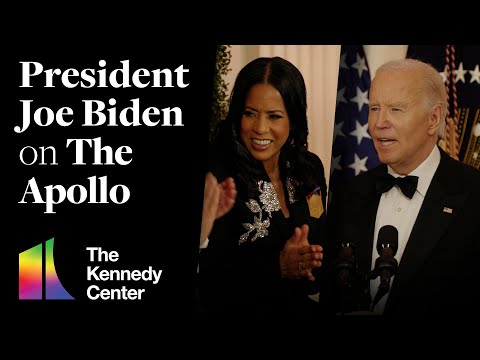 President Joe Biden on The Apollo - 2024 Kennedy Center Honors White House Reception