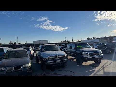 Project Cars for Sale at Ipullupull Junkyard in Fresno California