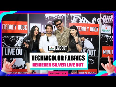 Entrevista con TECHNICOLOR FABRICS en HEINEKEN SILVER LIVE OUT 2024