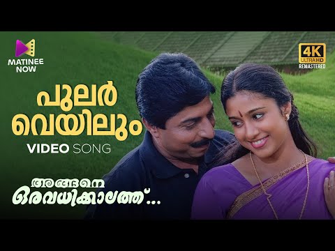 Pular Veyilum Video Song | 4K Remastered | Angane Oru Avadhikalathu | Sreenivasan | Samyuktha Varma