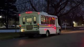 Suffolk Transit/NICE Bus: 2017 ARBOC Spirit of Mobility 7105 Route 12 & 2016 New Flyer XN40 n70