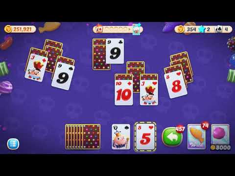 Candy Crush Solitaire Level 595 - NO BOOSTERS GAMEPLAY 🍬🃏 | SKILLGAMING ✔️