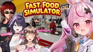 老人会メンバー、ついに就職『Fast Food Simulator』やる！【#とまライブ】