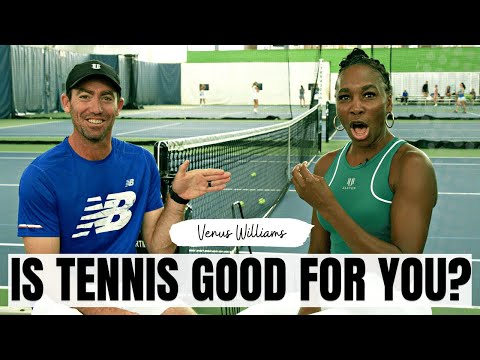 Is Tennis Good for You? with Coach Eric Hechtman! | Venus Williams