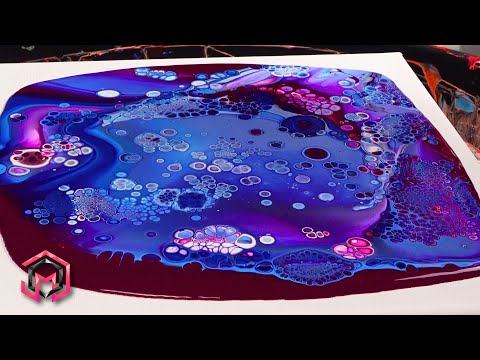 THAT Was UNEXPECTED! Acrylic Pour Painting and Fluid Art at Home