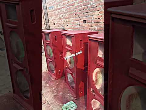 छह हैंडल dj box #chandnimarket #djcabinet #rcfbox #speaker #viralreels #viral #djbox #viralshorts