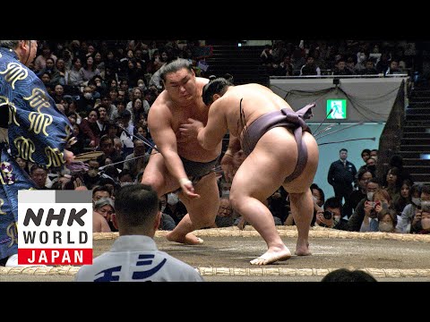 Bout of the Day: Day 2 of the January 2025 GRAND SUMO Tournament - NHK WORLD-JAPAN