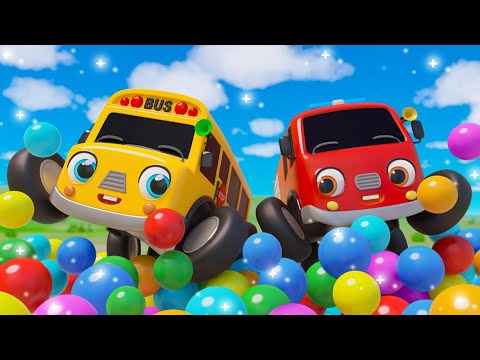 Finger Family | Animal Family Bus Song! Car Songs🚔Learn Colors-Imagine Kids Songs & Nursery Rhymes