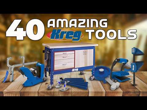 40 NEW Amazing Kreg Tools for Woodworking - Part 1