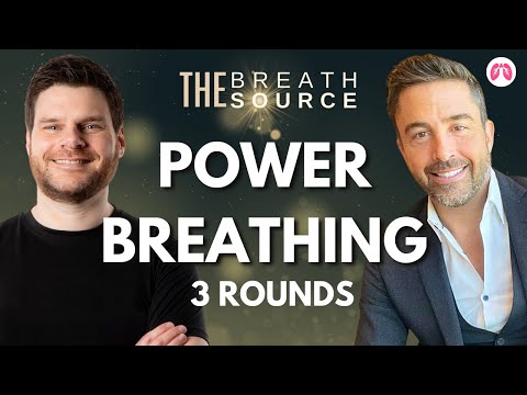 3 Rounds Guided Power Breathing | The Breath Source