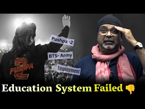 The Shocking Truth of Indian Education System 🙃 Pushpa-2 Trailer | BTS | Avadh Ojha Sir