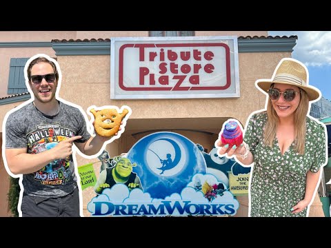 DreamWorks Land & Tribute Store Plaza Foodie Guide & Tour | Summer is HERE at Universal Studios