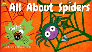 All About Spiders, video on spider, learn about spider, spider life cycle- Children Educational - #9