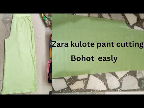 Zara kyoloy paint cutting sikhe/Zara pant cutting sikhana bahut aasani se