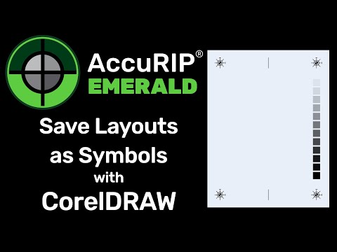 CorelDRAW - Save Layouts as Symbols