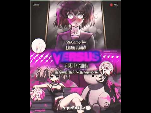 Junko Enoshima vs Kanade Otonokoji #shorts