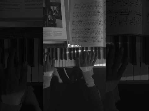 A piece I wrote around this time last year.. #piano #classicalmusic #darkacademia