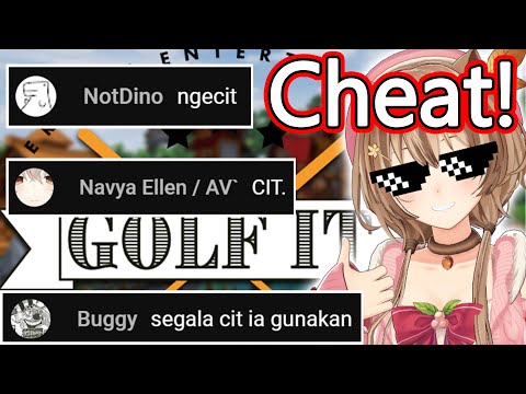 Viewers Say Risu Uses Cheats To Play GOLF IT!