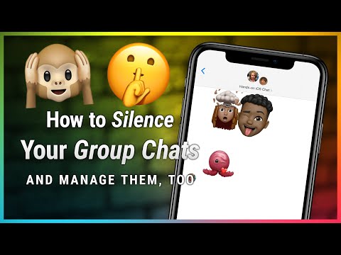 Quiet Down Your iPhone Group Chats - How To Manage (and Silence) Your iOS Group Chats