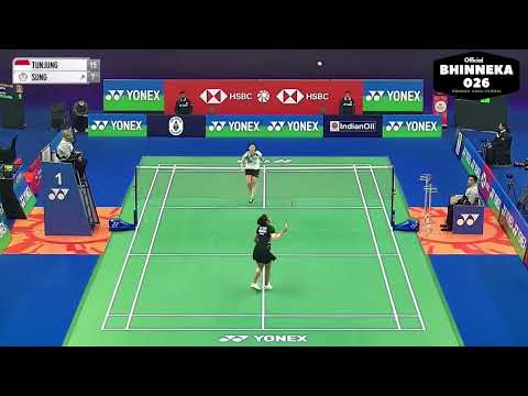 Gregoria M. Tunjung (INA) Vs Shou Yun Sung (Taipei) YONEX Sunrise India Open 2024