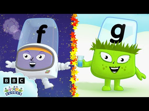 🌱 Alphablocks F & G Grow Flowers! 🌸 | Learn to Read and Spell with ABCD 📚 | Alphablocks