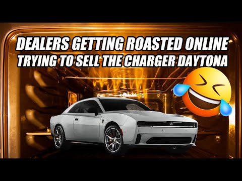 DODGE DEALERS GETTING ROASTED OVER THE CHARGER DAYTONA..HILARIOUS AND EPIC