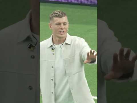 Challenge with Toni Kroos.