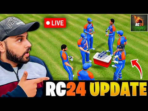 Real Cricket 24 NEW UPDATE LIVE GAMEPLAY 🔥