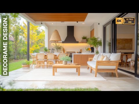 Black Accents in Interior Design: Modern Outdoor Ideas & Modular Kitchen Tips for Small Homes!