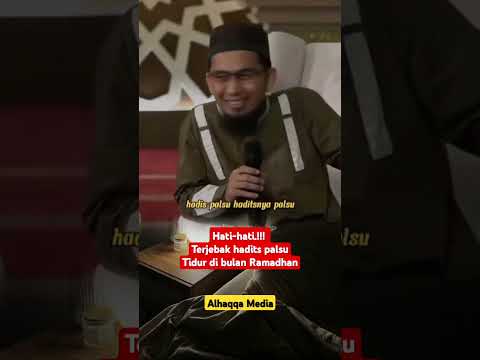 🔥 Tidur Saat Puasa = Ibadah? Hati-Hati, Ini Hadis Palsu! | Ustadz Adi Hidayat #uah