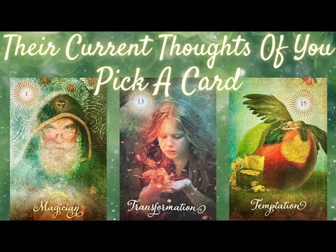 Their Current Thoughts Of You 💛 PICK A CARD