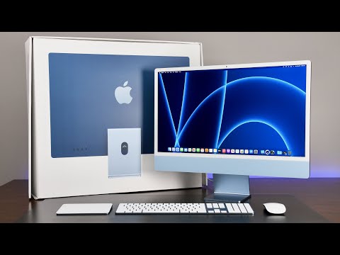 Apple iMac 24" (2021): Unboxing & Review