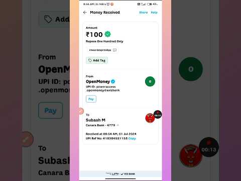 EXPRESS வேகத்தில் பணம் தரும் SELF MONEY EARNING APP 🤑 LIVE REDEEM EPSIODE 24 #realearningapp#shorts