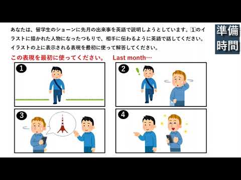 【中学３年生】中学校英語スピーキング模擬テスト(ESAT-J)④