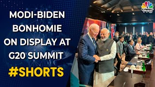 PM Modi, U.S. President Joe Biden Share A Warm Hug Before The Start Of G20 Summit In Bali | #Shorts