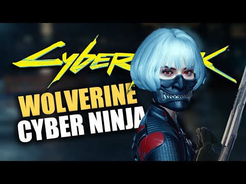 V Being Wolverine in Cyberpunk 2077 CyberNinja Ready #phantomliberty