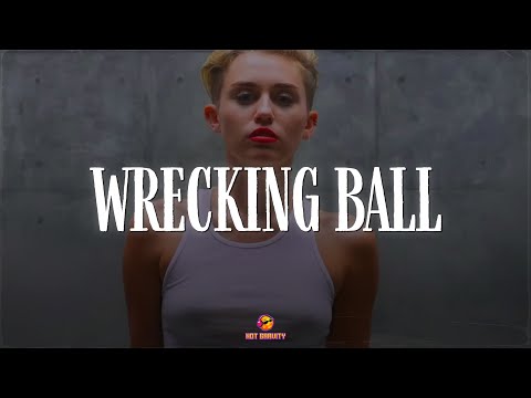 Miley Cyrus - Wrecking Ball (Lyrics)