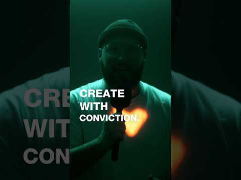 Create With Conviction ❤️