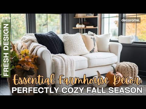 Essential Farmhouse Decor Ideas for a Perfectly Cozy Fall Season