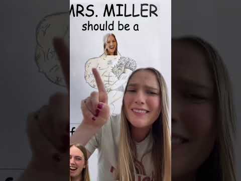 SOO….. WHAT SHOULD MRS. MILLER BE FOR HALLOWEEN?