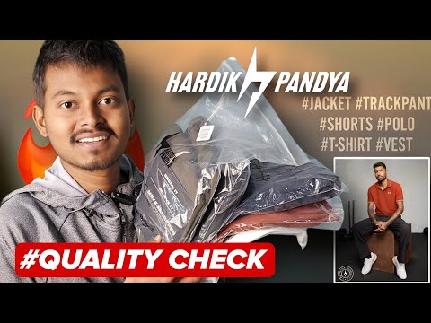 HARDIK PANDYA Brand Clothes Review | Polos, Trackpant, Jackets & More