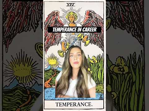 Tarot Cards in Career: Temperance #tarot #tarotcardmeanings #temperancetarot