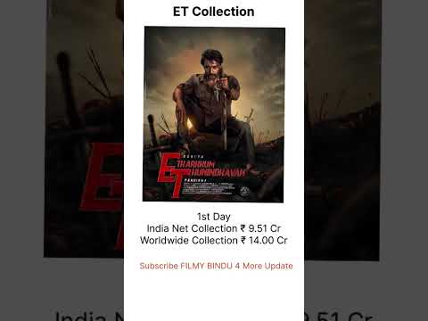 #EtharkkumThunindhavan #ET Day 1 collection #suriya #priyankamohan #kollywood