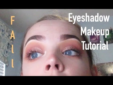 FALL EYESHADOW MAKEUP TUTORIAL | Jackie Adelle