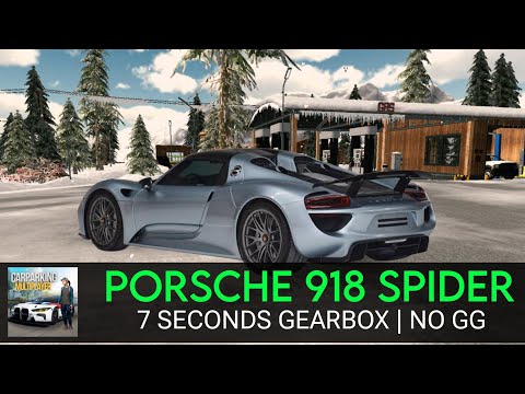 Car Parking Multiplayer Porsche 918 Spider Gearbox new update 2025