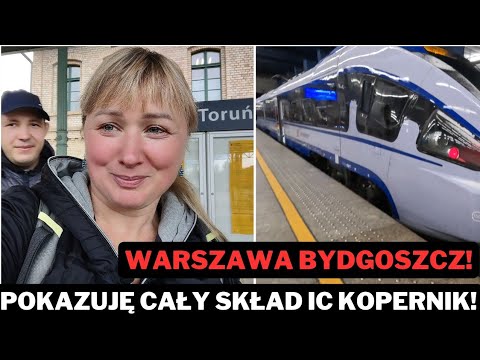 I'm going and showing PESA DART IC Kopernik Warszawa Centralna - Toruń Główny