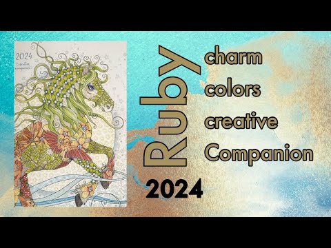 Ruby Charm colors creative Companion 2024 ~ what does it look like inside?