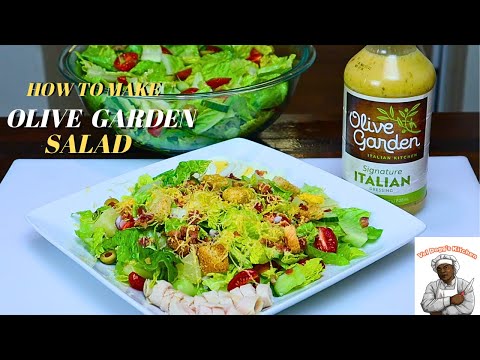 COPYCAT OLIVE GARDEN SALAD | HOW TO MAKE SALAD BETTER THEN OLIVE GARDEN VIDEO RECIPE