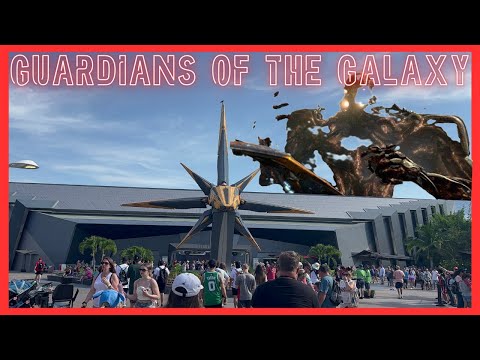 GUARDIANS OF THE GALAXY COSMIC REWIND INTRODUCTION #epcot #disneyworldorlando